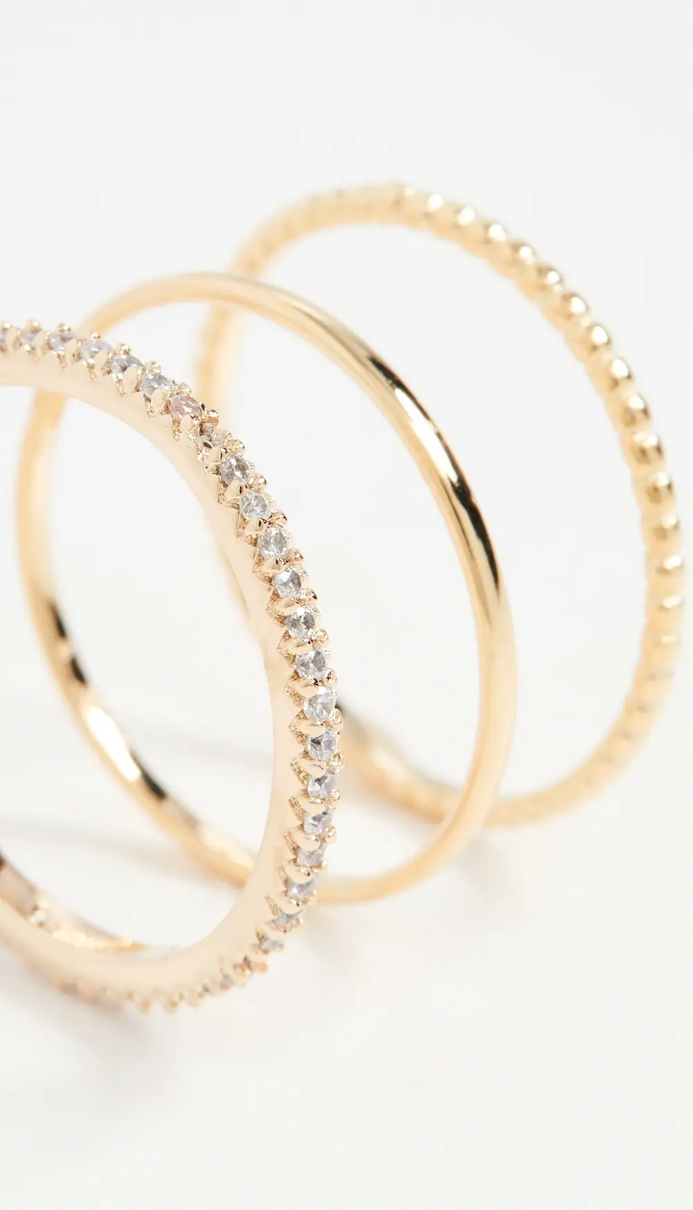 SHASHI Aura Ring Set