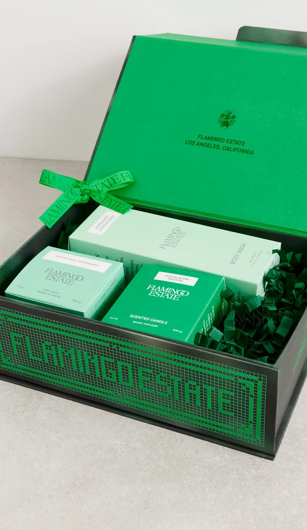 Flamingo Estate Douglas Fir & Peppermint Morning Set