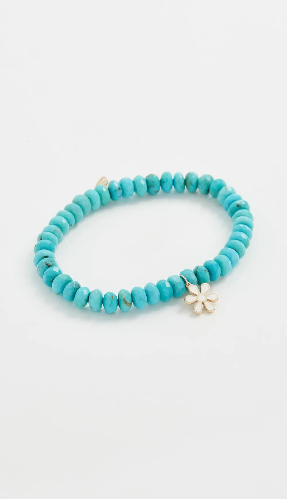 Sydney Evan Enamel Flower Charm Bracelet