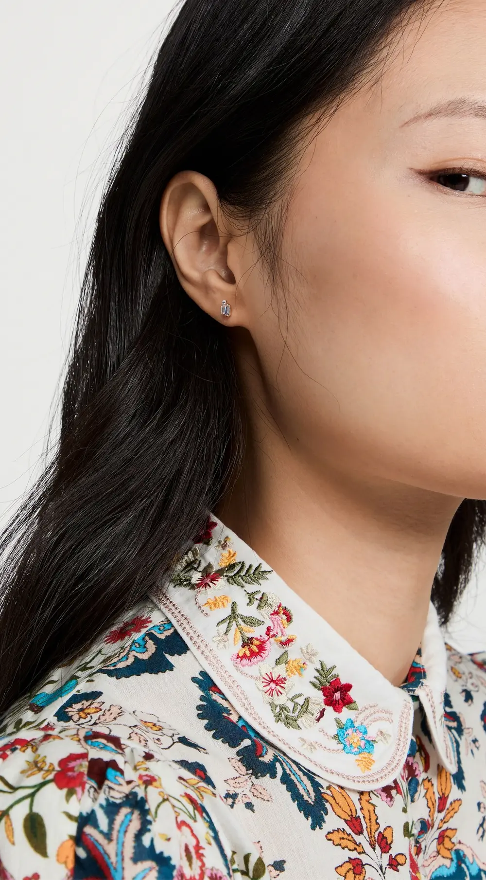 Suzanne Kalan 18k Diamond Cluster Earrings