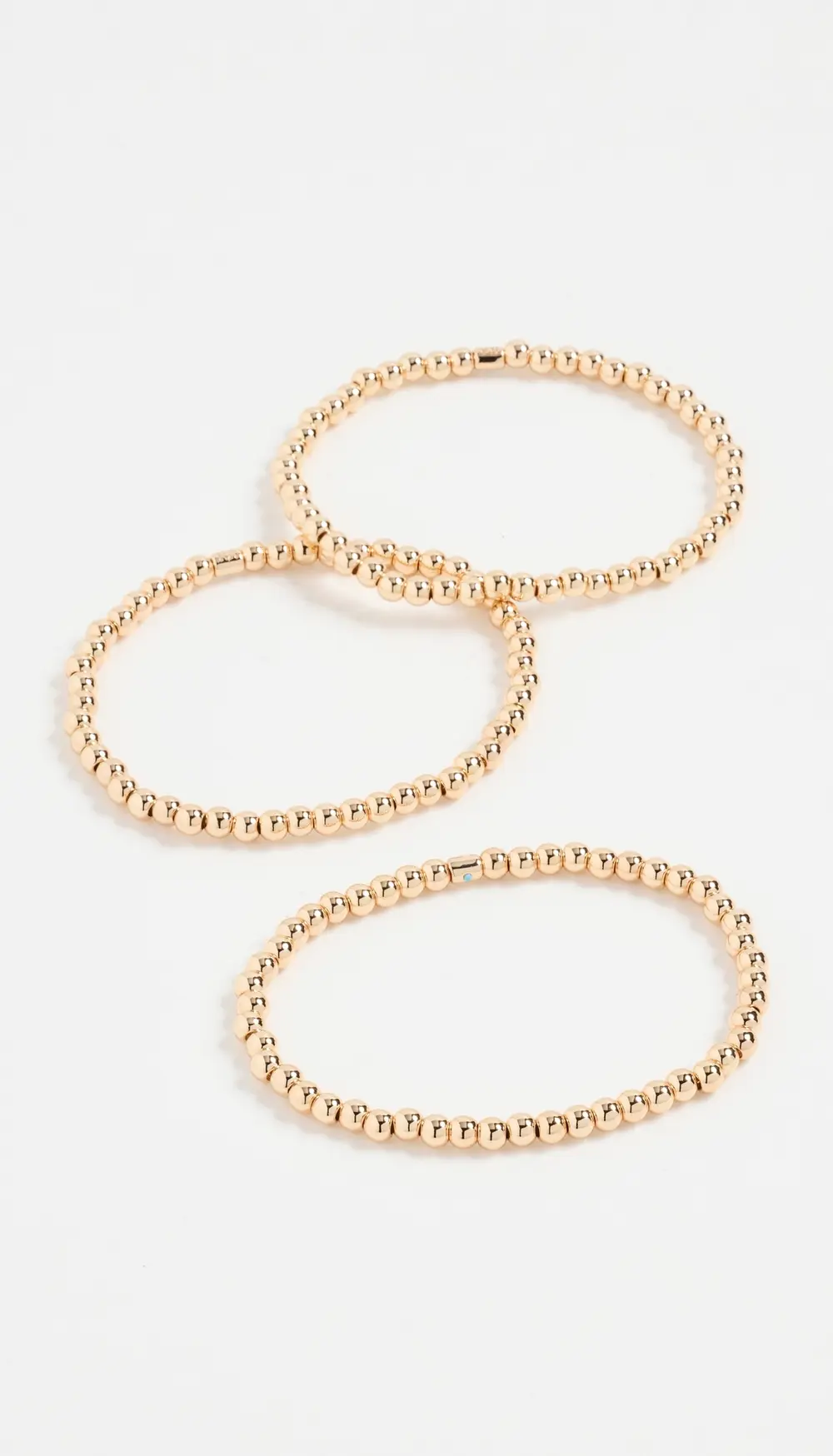 Roxanne Assoulin Set of 3 Gold Bracelets