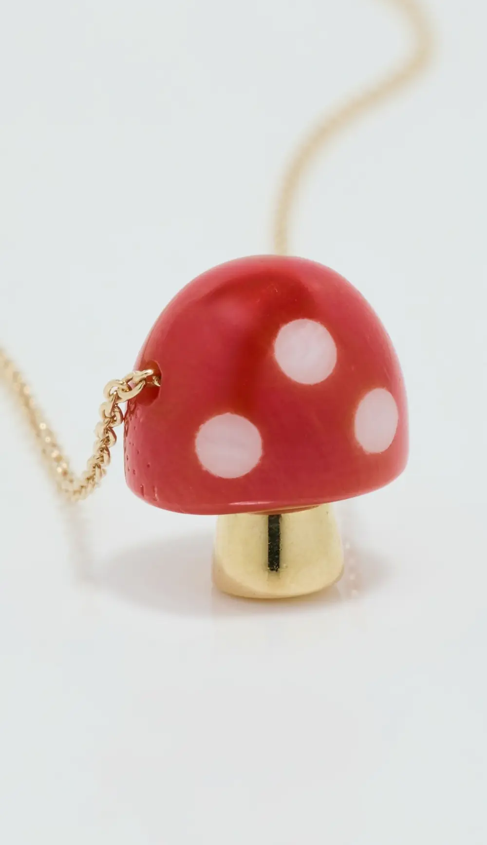 ALIITA Aminita Red with White Pois Necklace