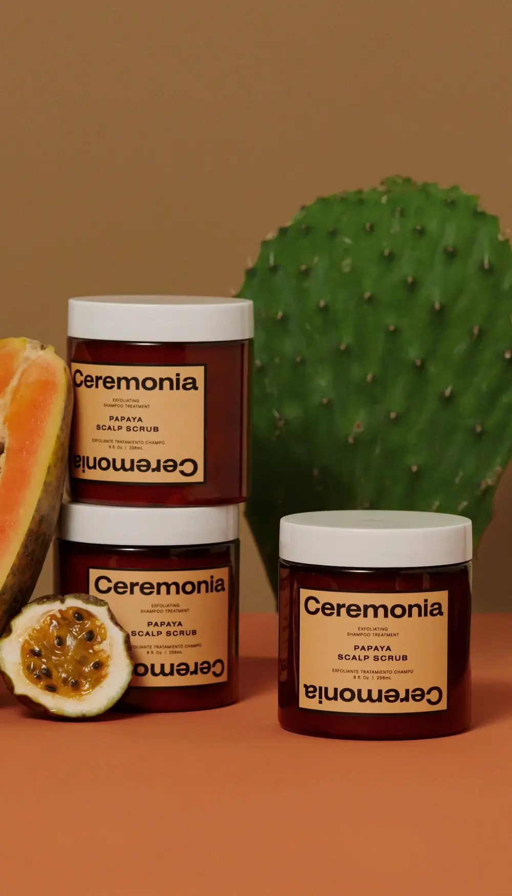 Ceremonia Papaya Scalp Scrub