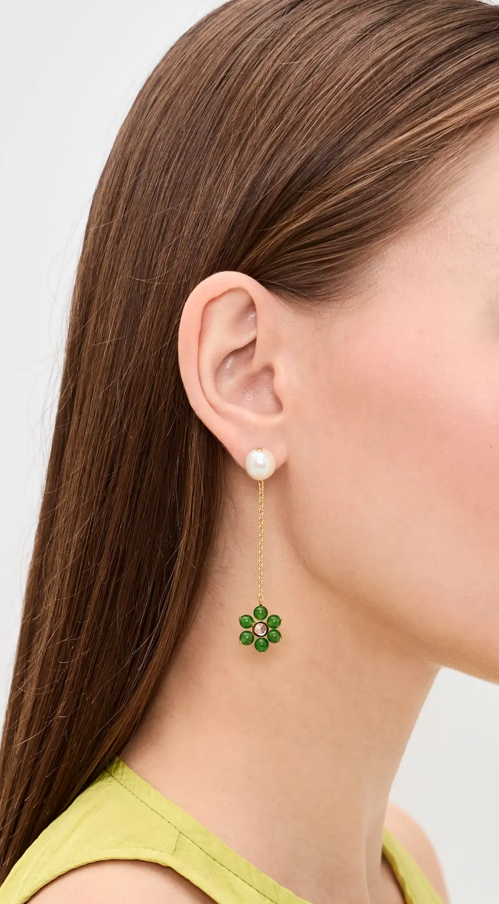 Completedworks Flower Drop Earrings