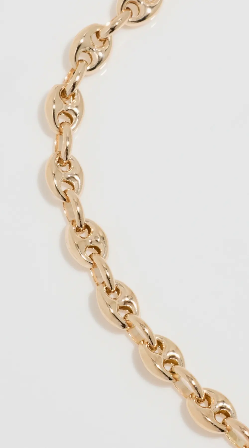 Zoe Chicco 14k Gold Small Puffed Mariner Bracelet