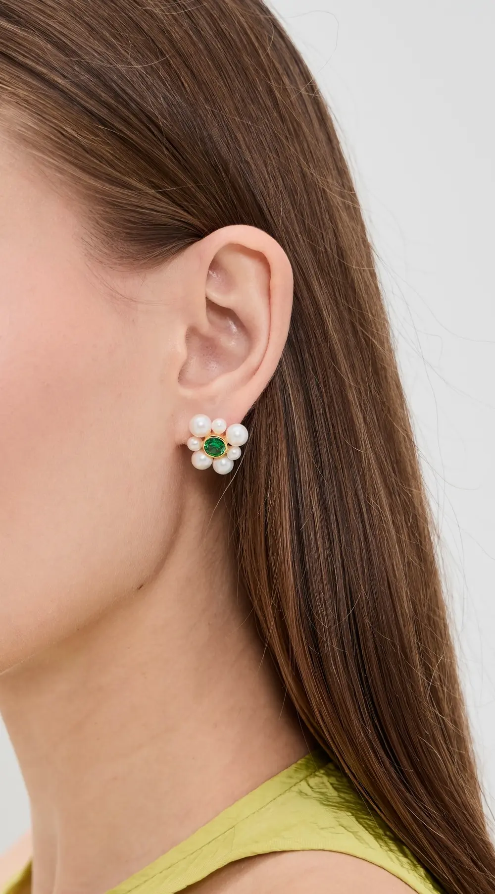 Completedworks Flower Drop Earrings