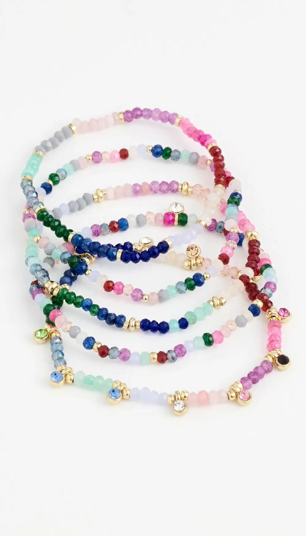 BaubleBar Indya Semi-Precious Layered Bracelets