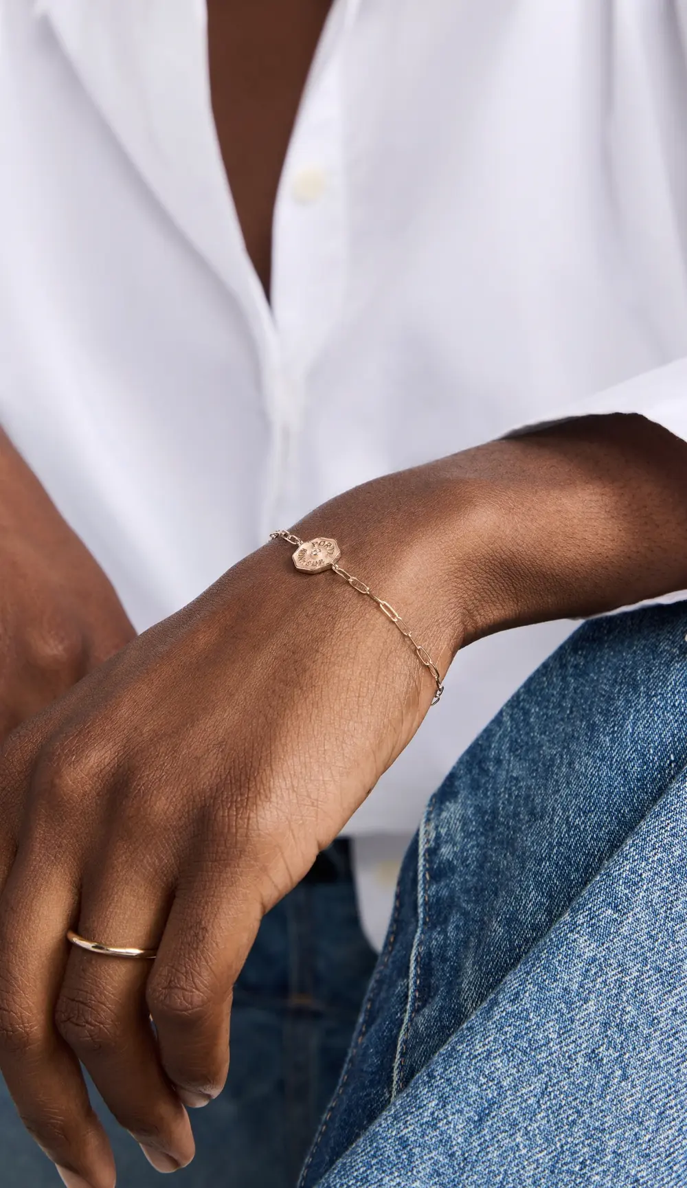 Marlo Laz 14k Wee PB Bracelet