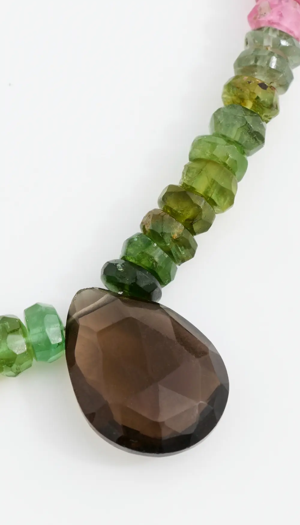 JIA JIA 14k Tourmaline Quartz Teardrop Necklace