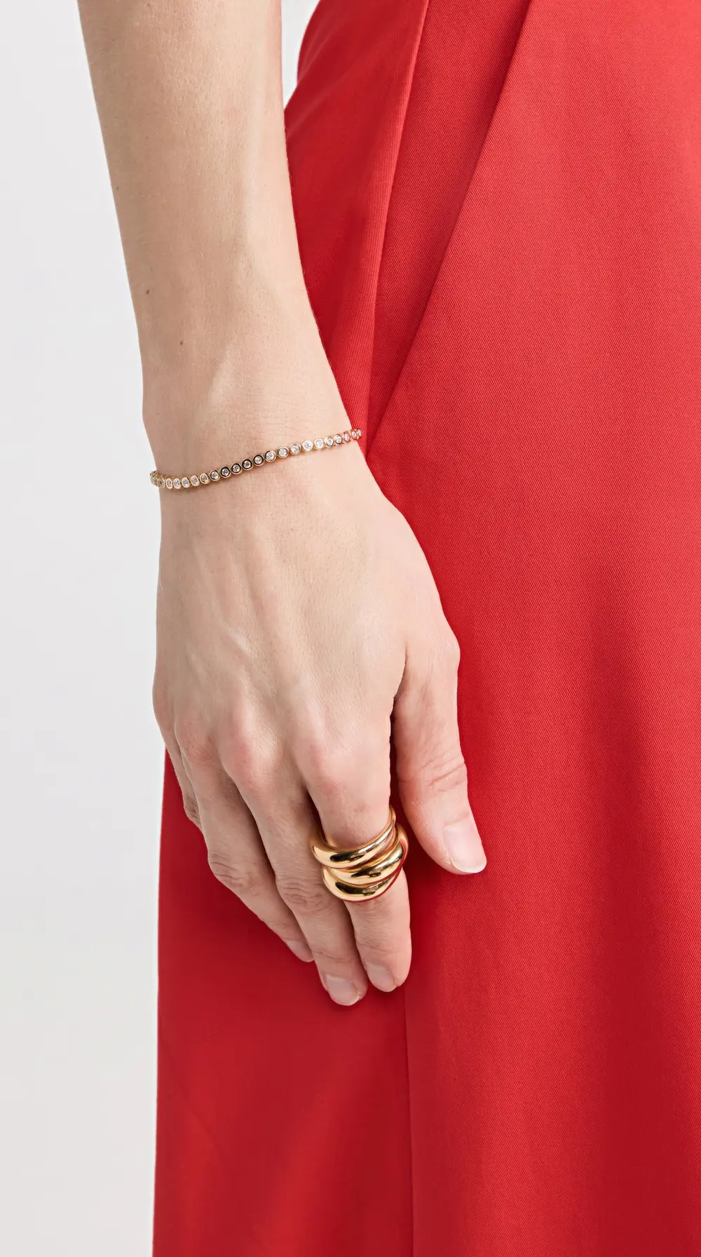 Zoe Chicco 14k Tennis Collection Bezel Bracelet 1.2 ctw