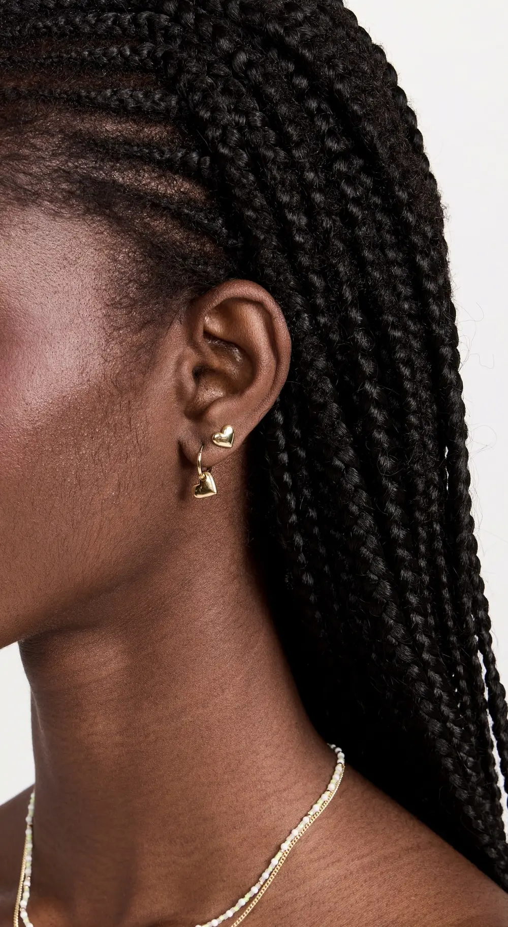 Gorjana Lou Heart Huggies