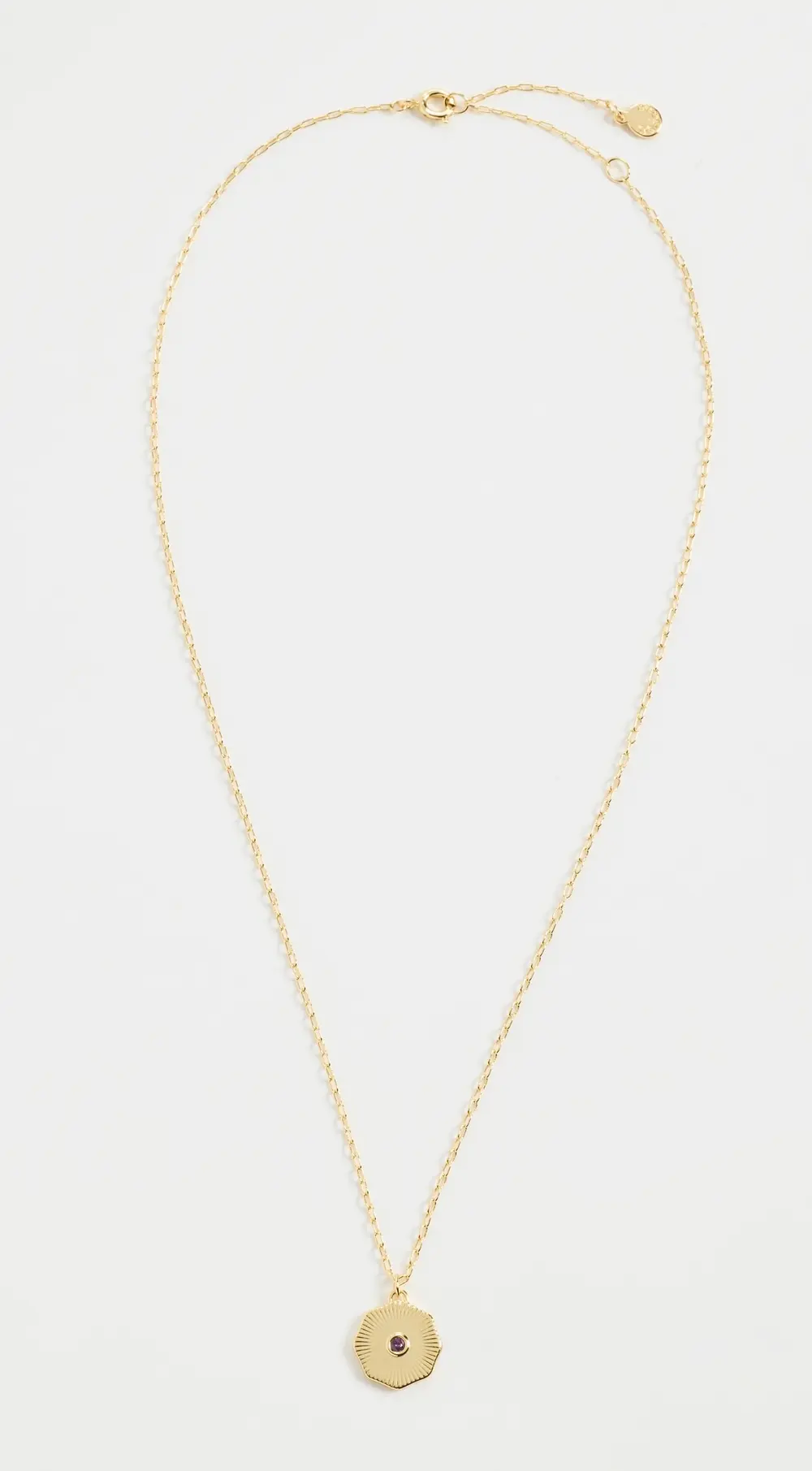 Gorjana Birthstone Coin Necklace