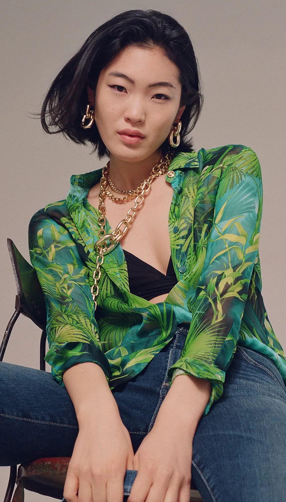 rabanne XL Link Pendant Necklace