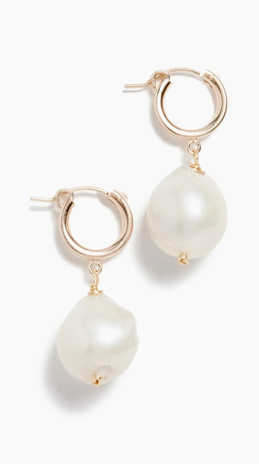 Brinker + Eliza Back To Basics Huggie Earrings