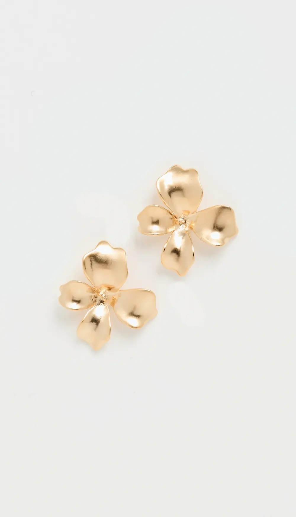 SHASHI Gold Fiorina Earrings