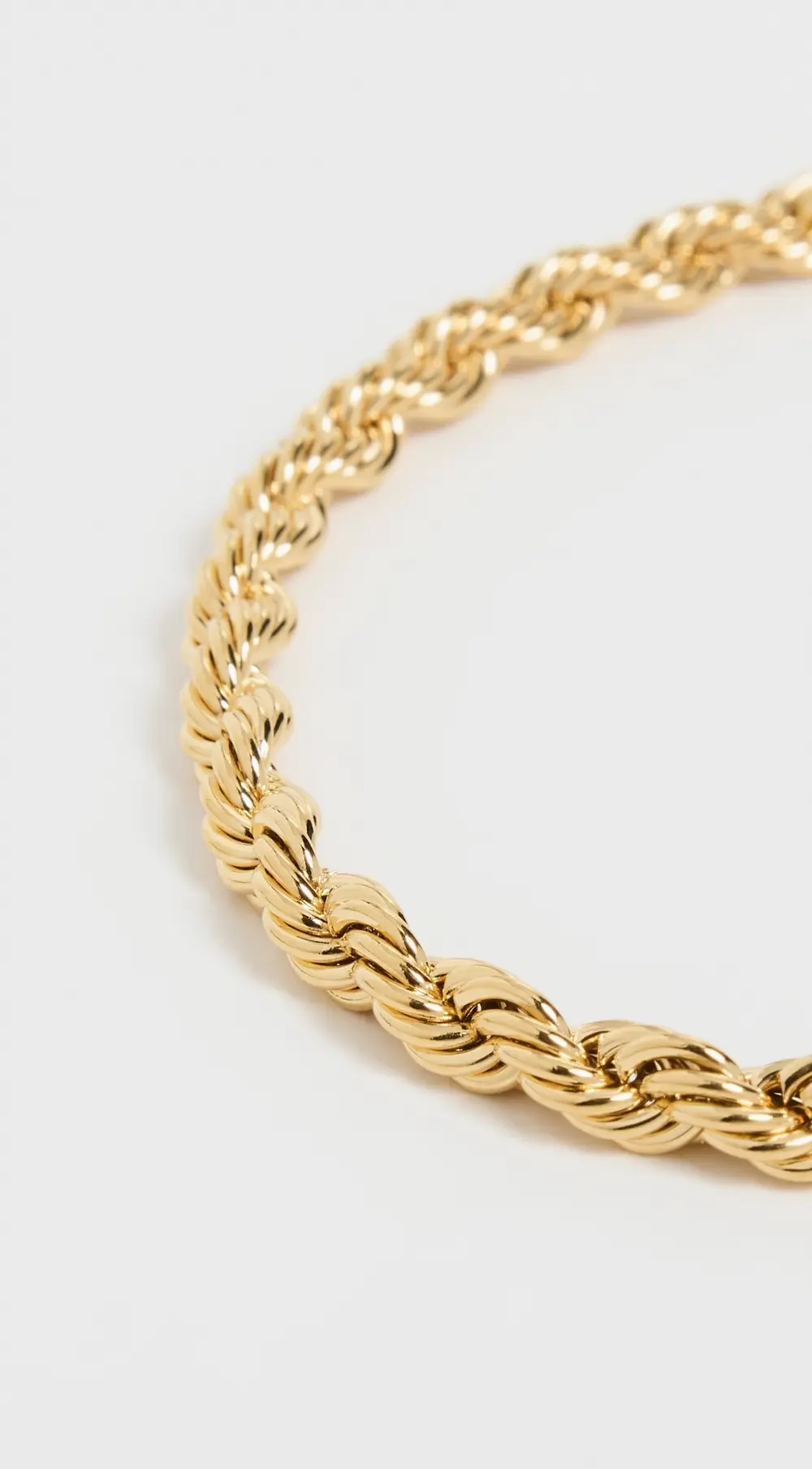 Anni Lu Golden Rope Necklace