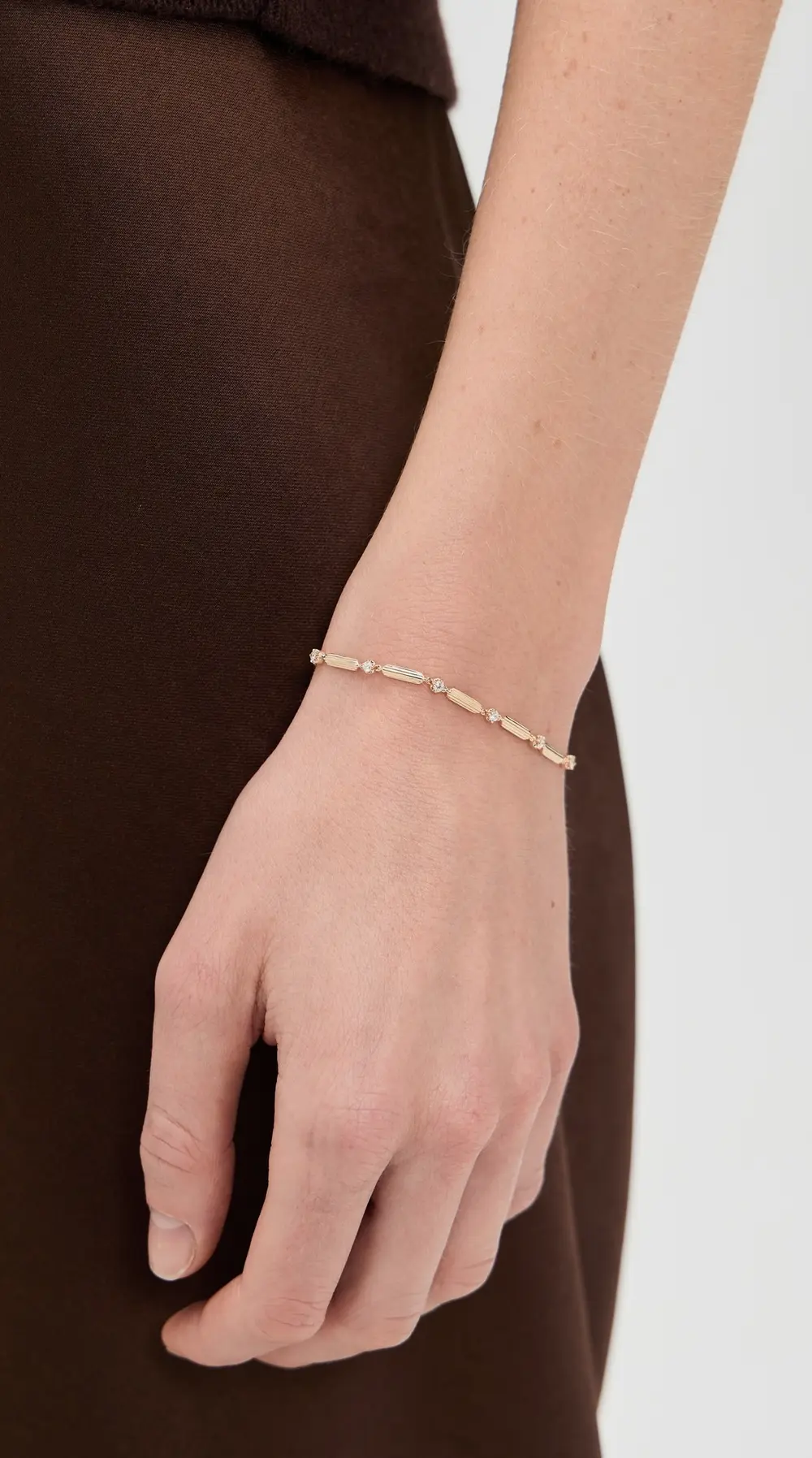 EF Collection 14k Diamond Zoe Eternity Bracelet