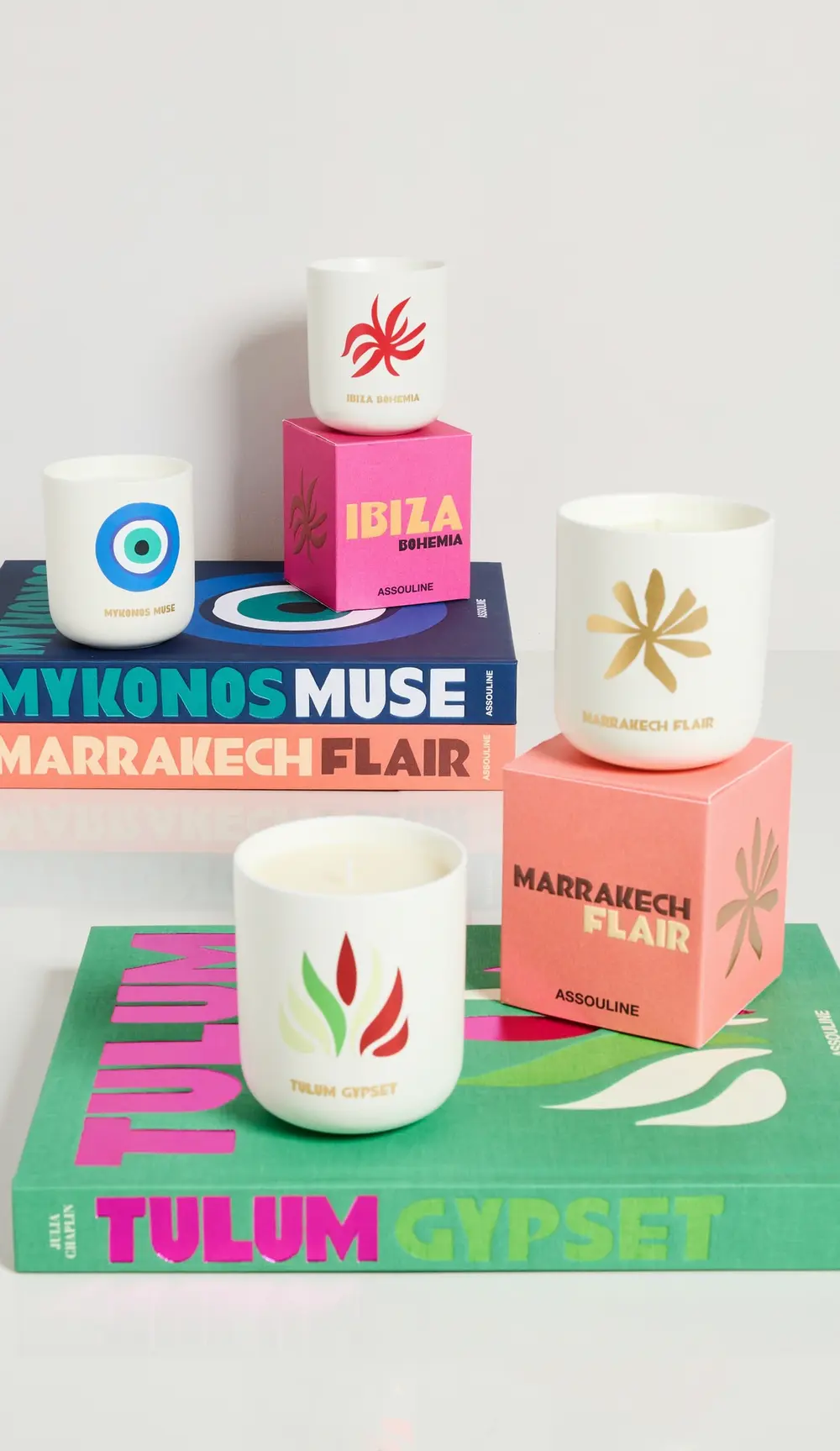 Assouline Mykonos Muse Travel From Home Candle