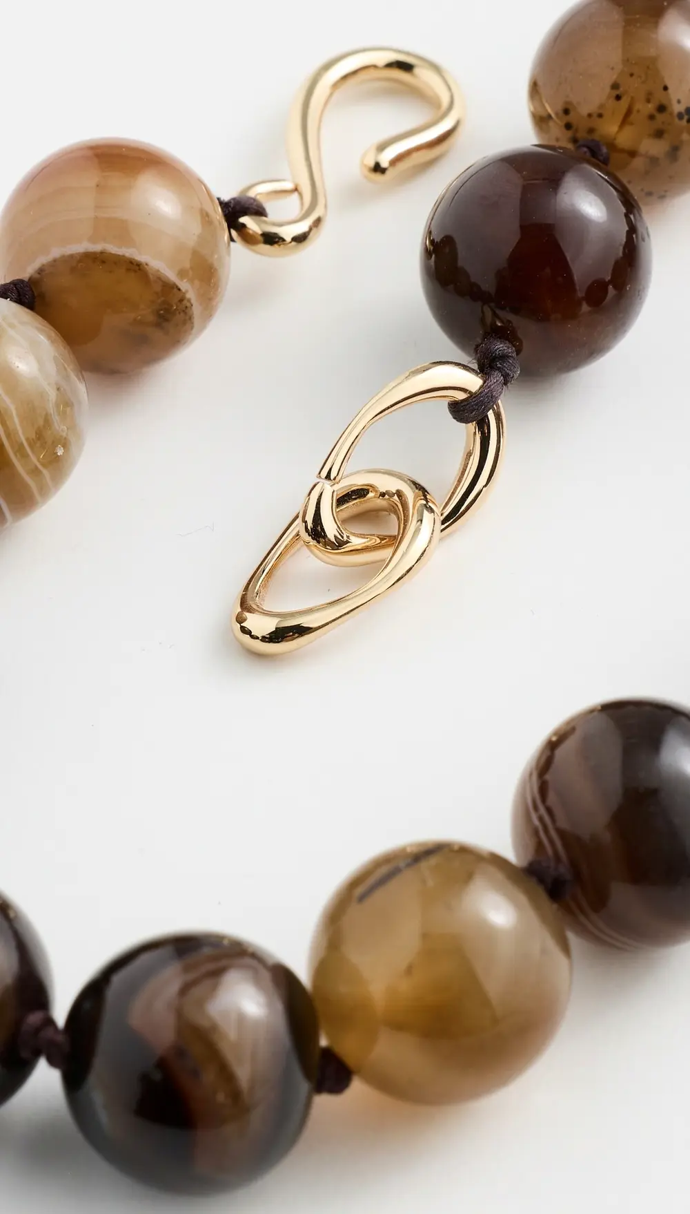 Madewell Oversized Stone Bead Choker Necklace