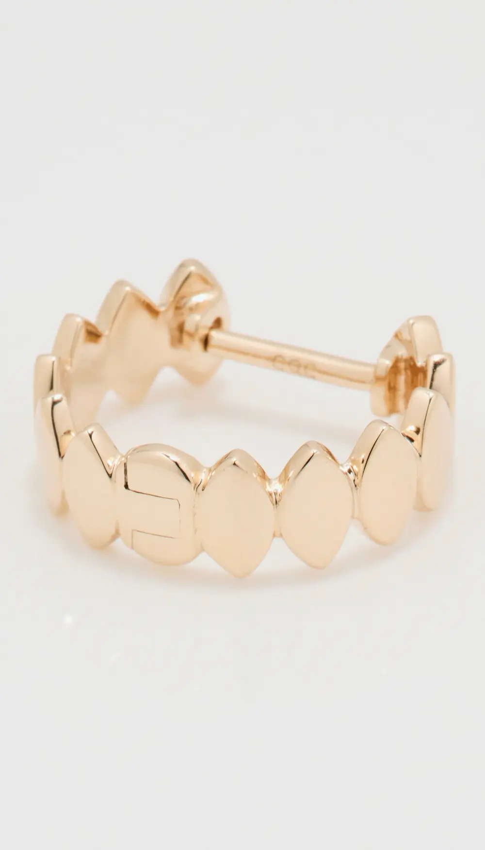 Sydney Evan Pure Marquis Huggie Hoops