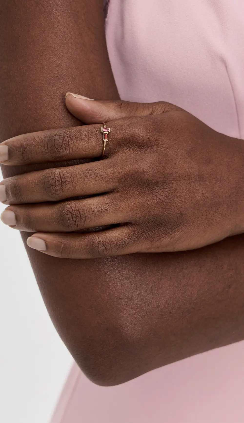 ALIITA Tu Y Yo Baguette Ring