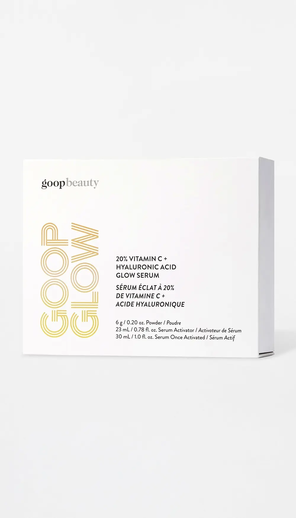 goop beauty 20% Vitamin C + Hyaluronic Acid Glow Serum