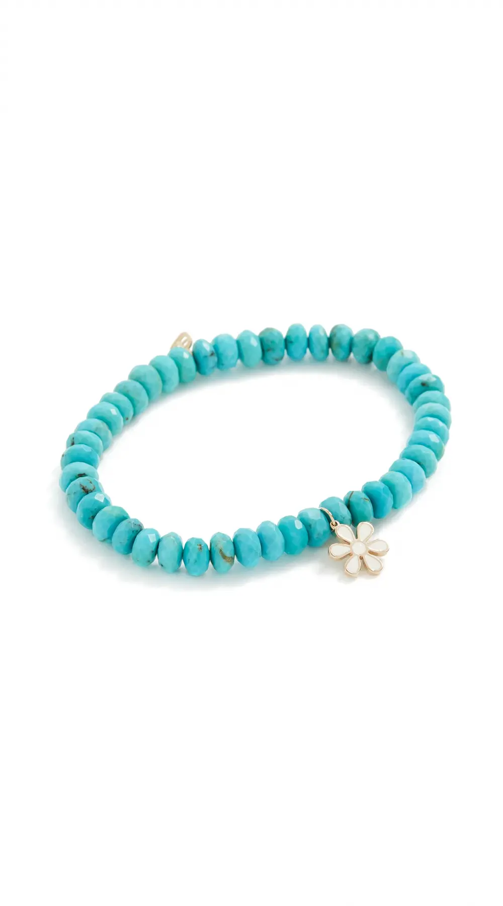 Sydney Evan Enamel Flower Charm Bracelet