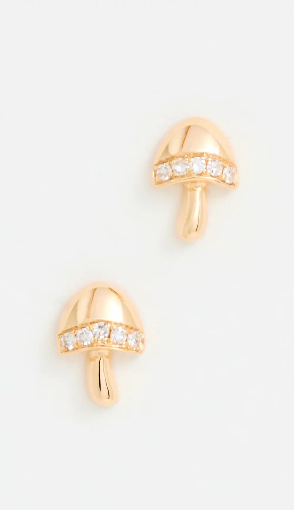 EF Collection Mini Magic Mushroom Stud Earrings