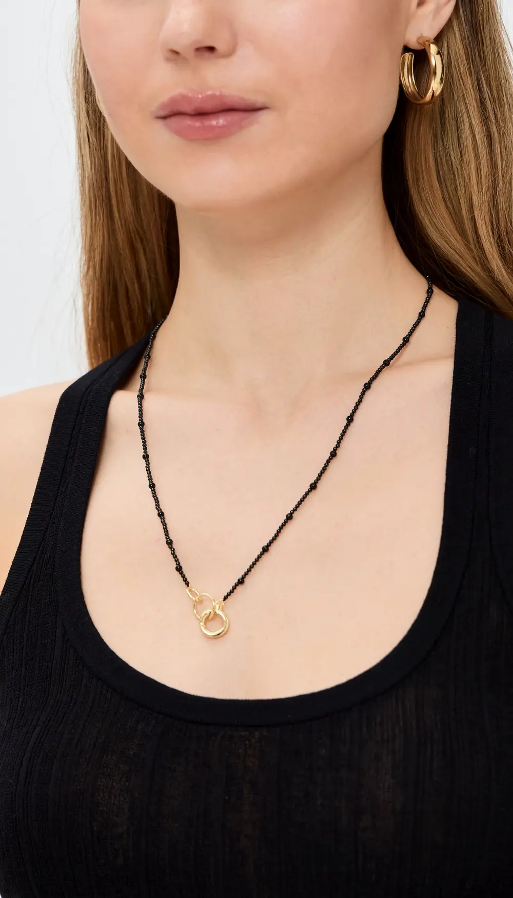 Gorjana Power Gemstone Long Beaded Necklace