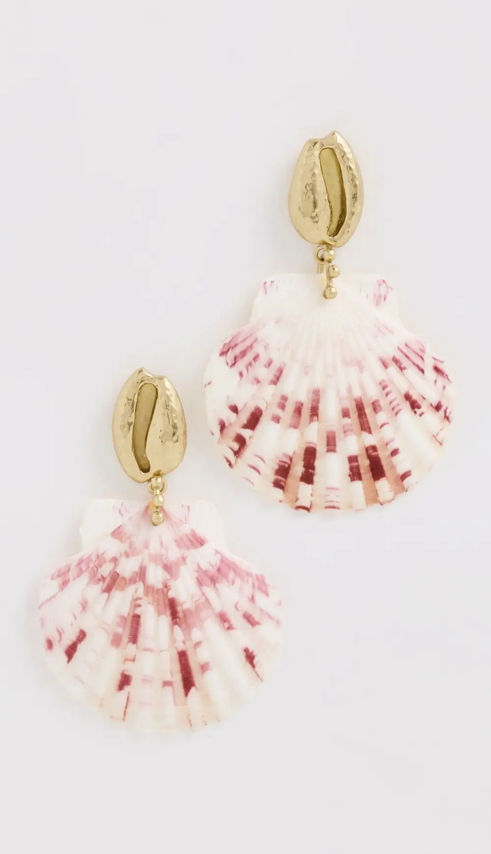 Ulla Johnson Mixed Shell Drop Earrings