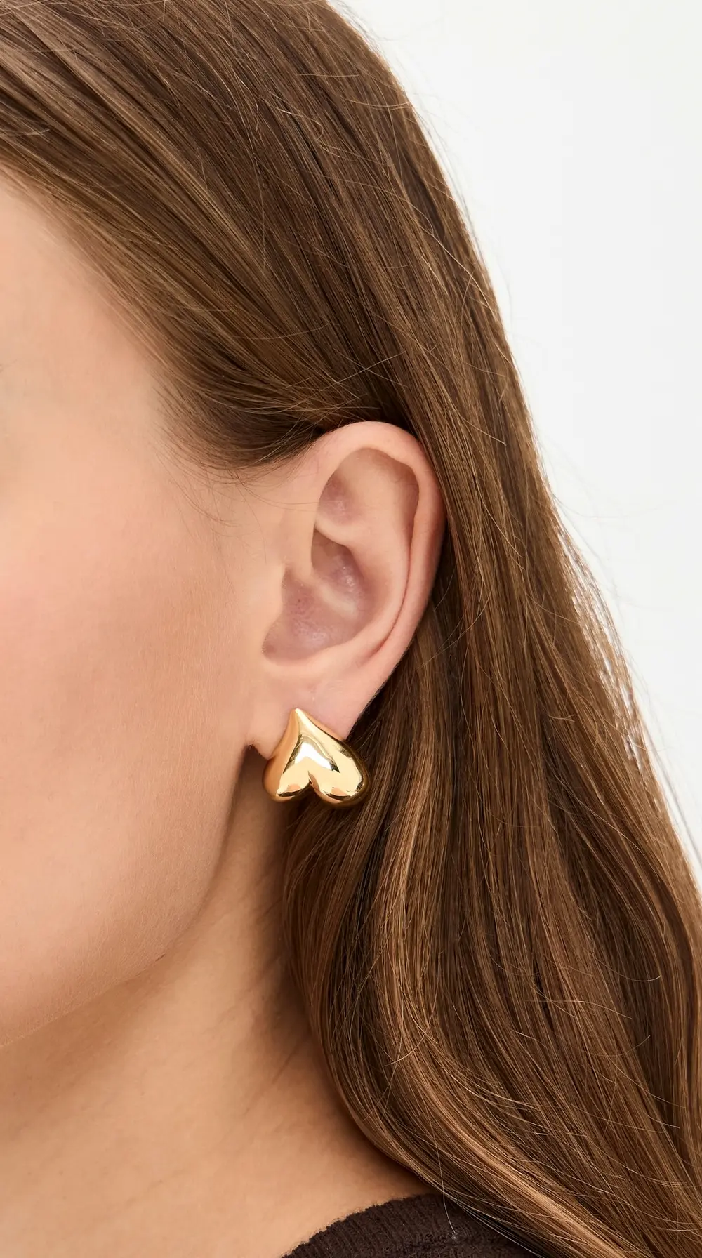 JENNY BIRD Art Heart Button Earrings