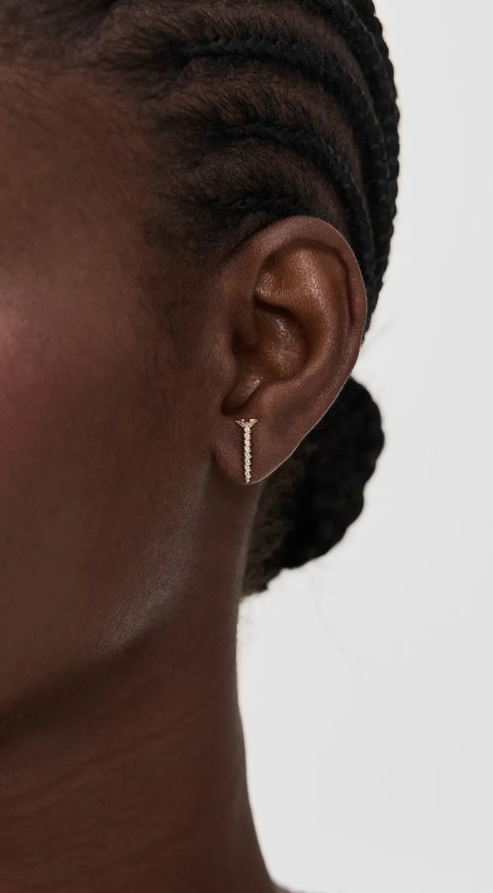 Sydney Evan 14k Long Screw Studs