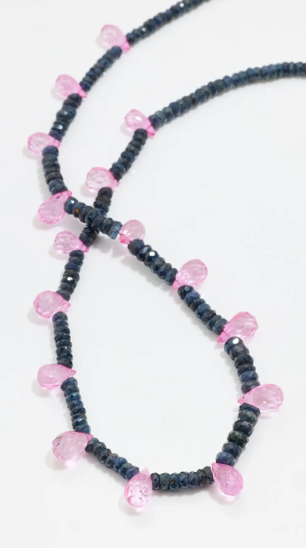 JIA JIA 14k Sapphire Pink Topaz Candy Necklace