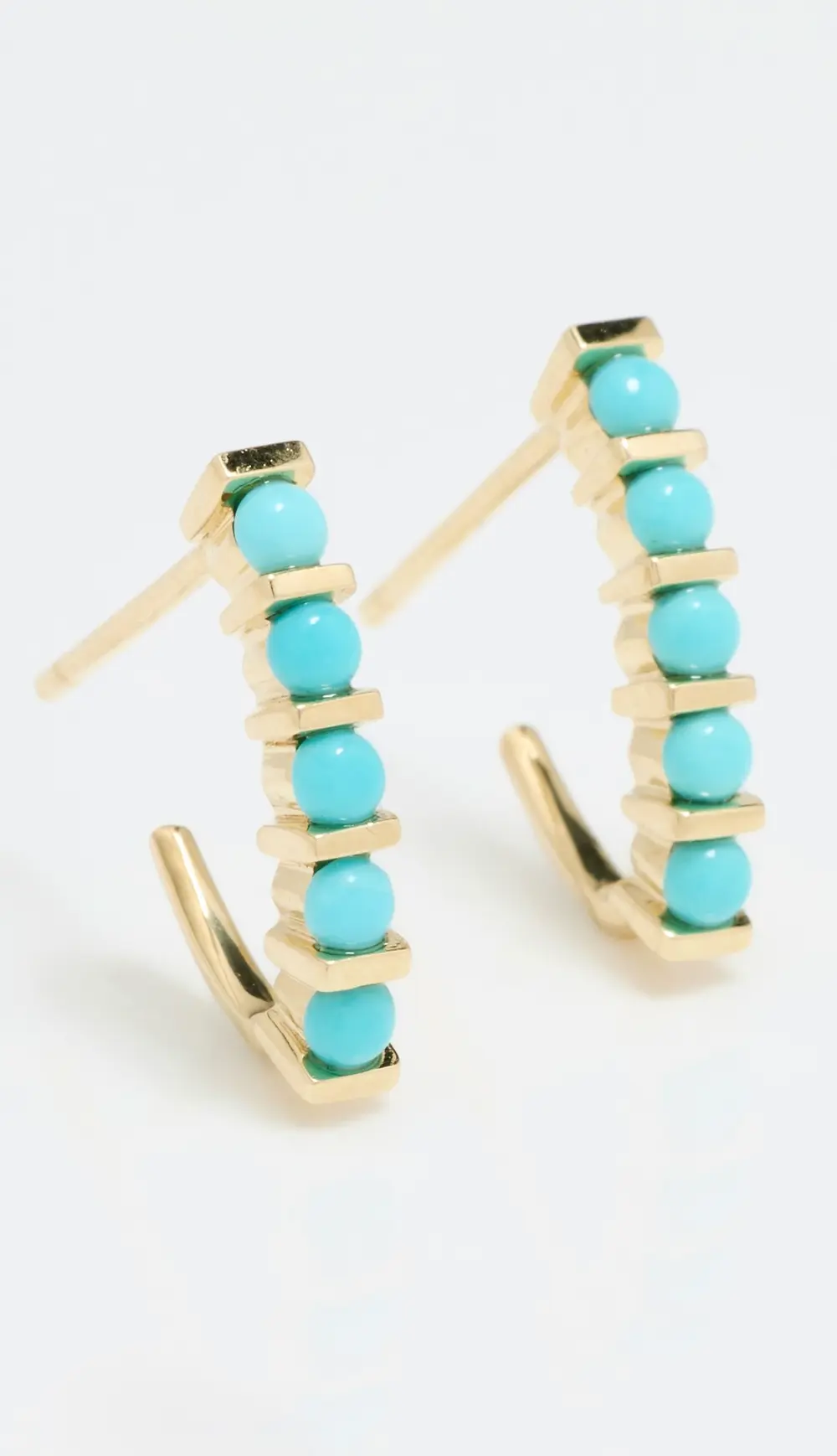 Jennifer Meyer Jewelry 18k Edith Bar Studs