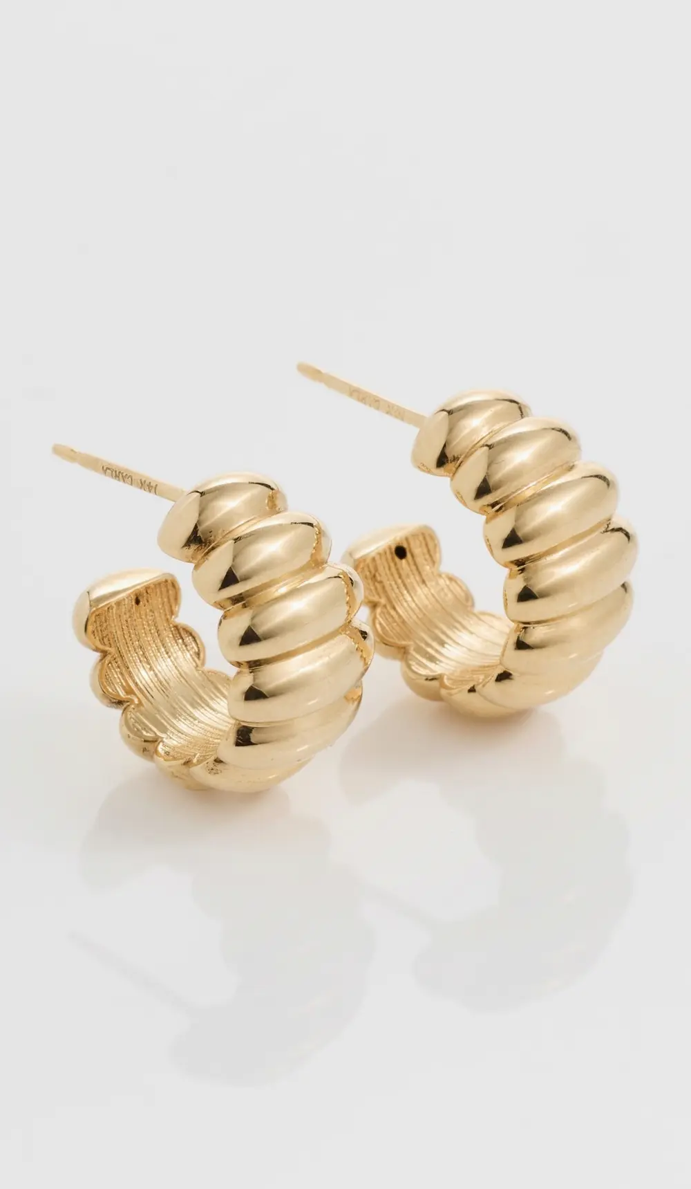 Ariel Gordon Jewelry Lady Finger Helium Hoops