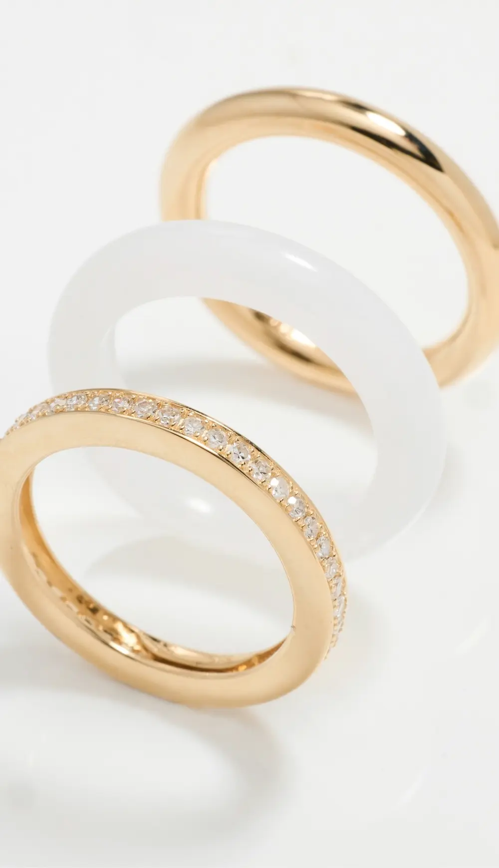 By Pariah Slim Classic Ring Stack Set