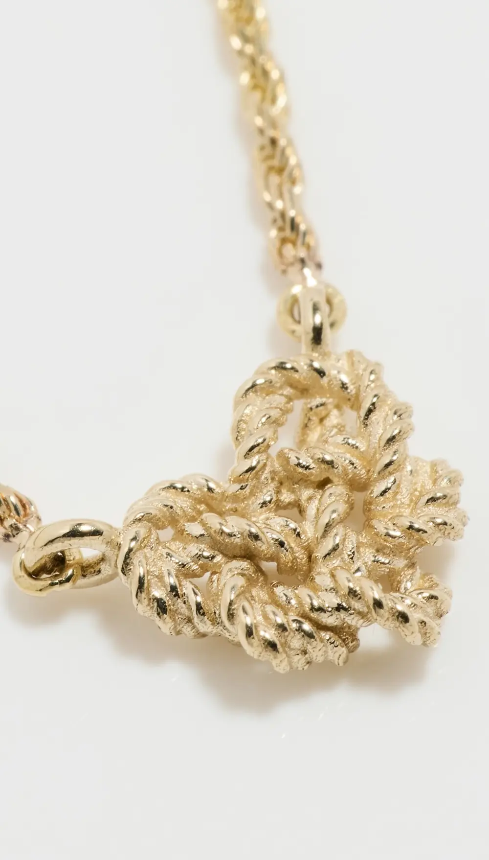 Isa Grutman 14k Love Knot Necklace