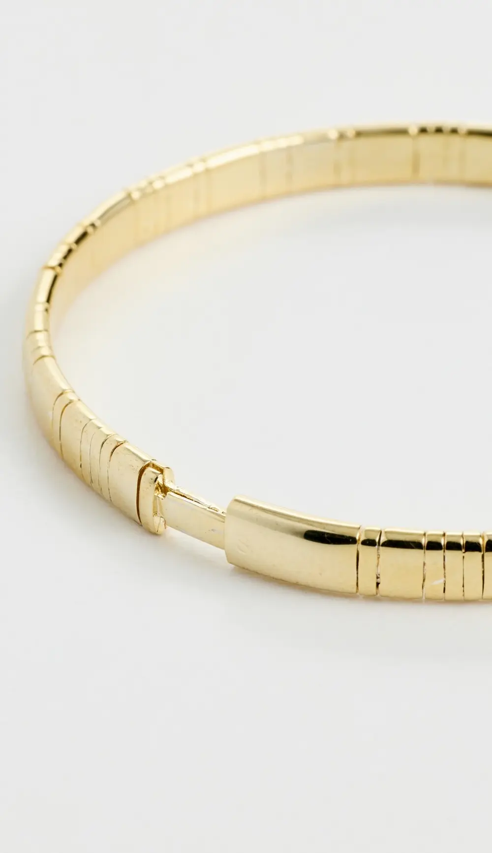 SHASHI Striated Bangle Bracelet