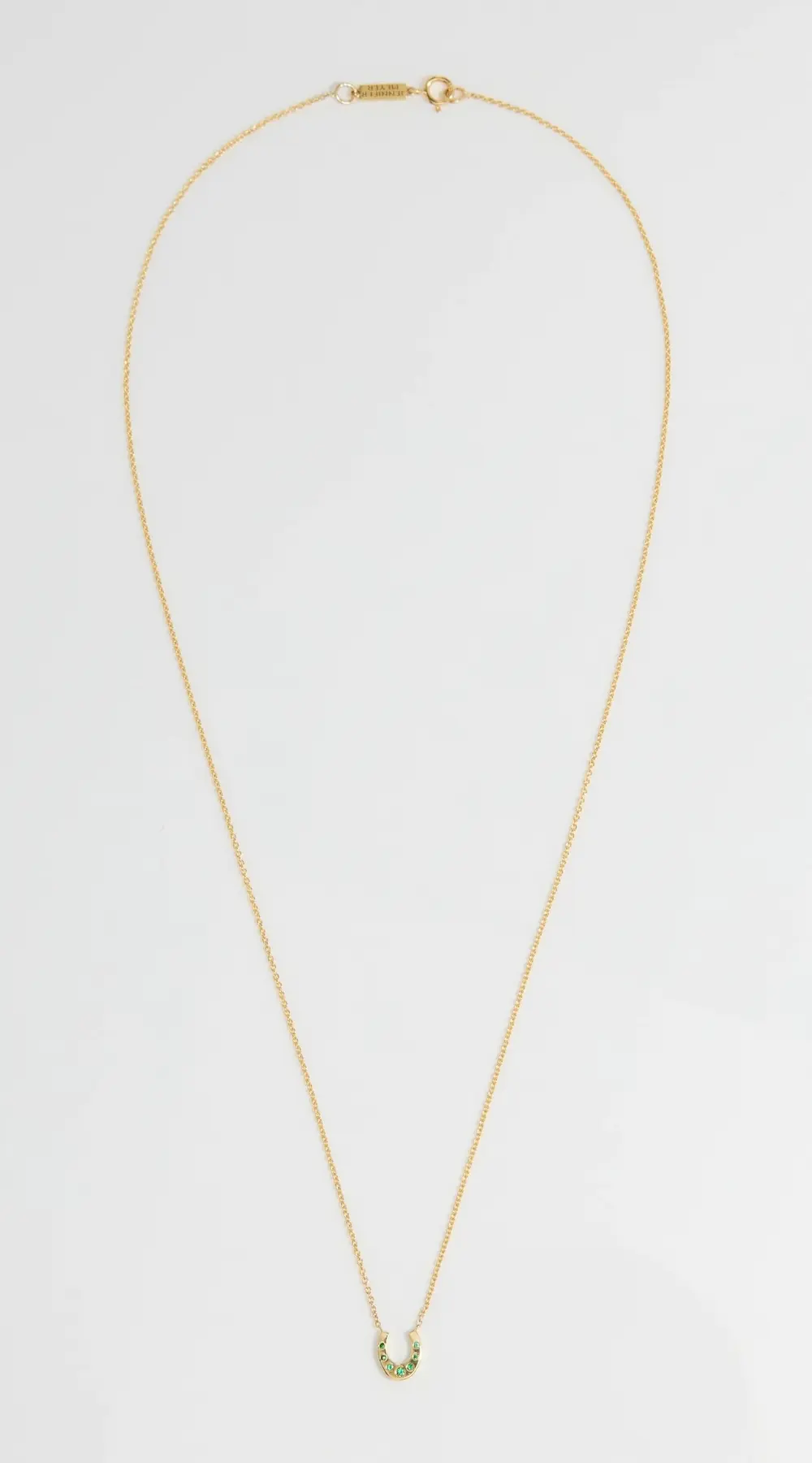 Jennifer Meyer Jewelry Mini Horseshoe Necklace