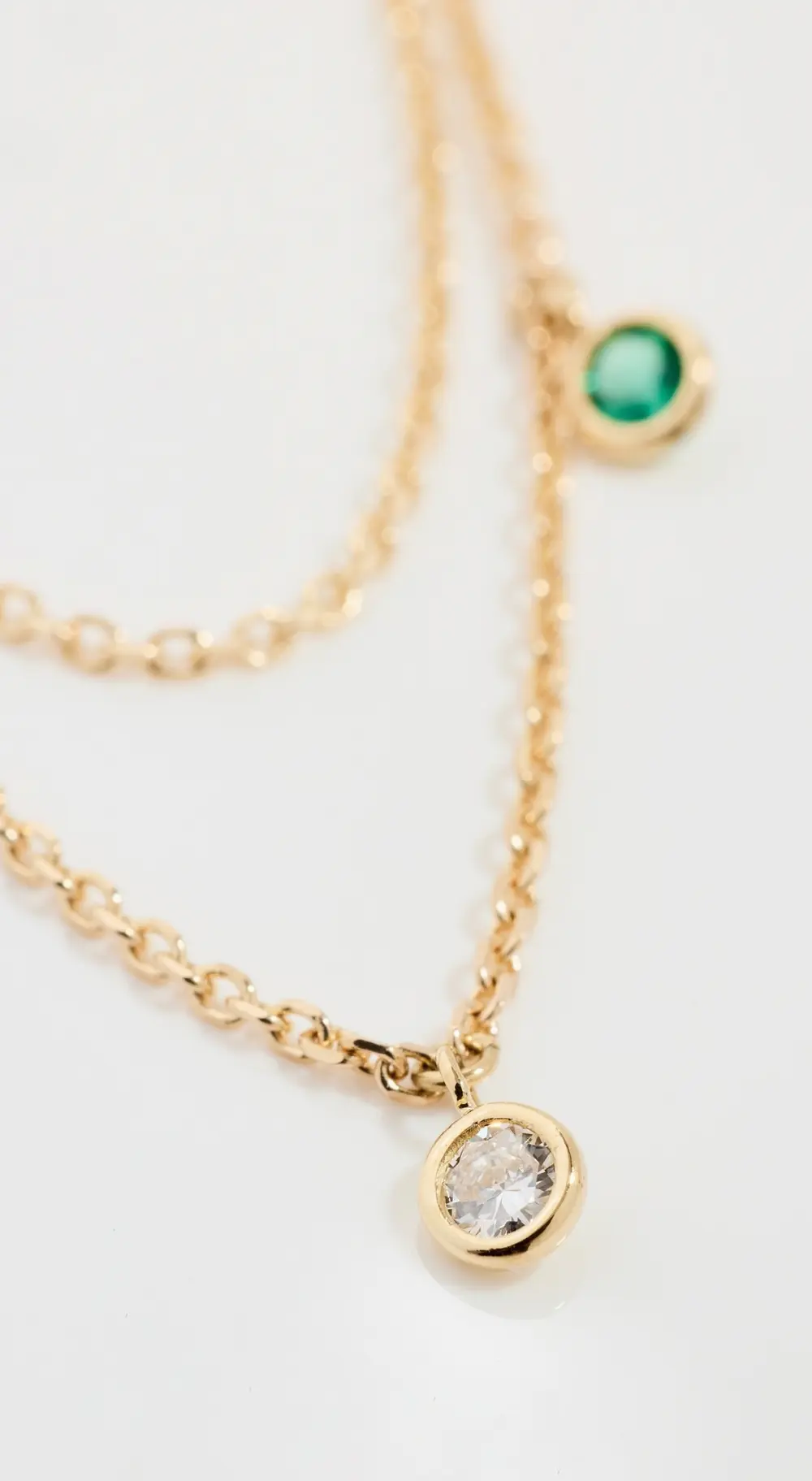 Isa Grutman 14k Double Chain Anklet