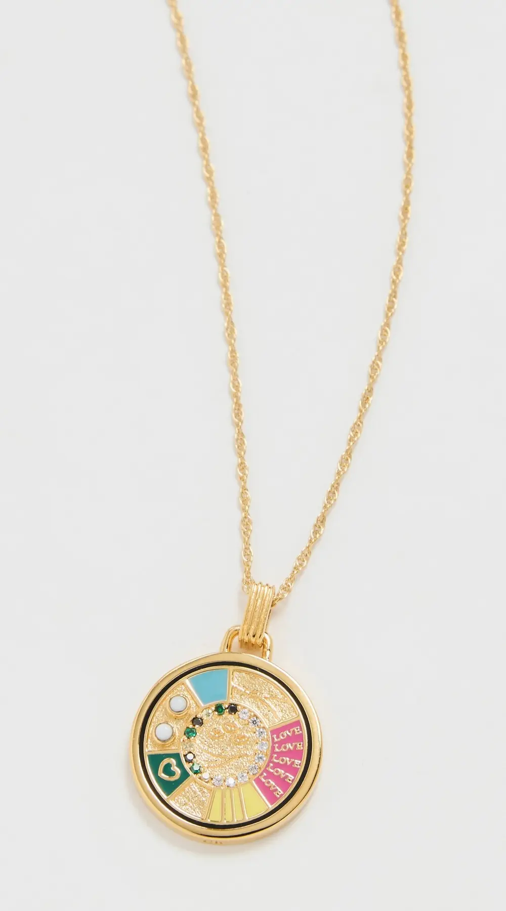 Gwen Beloti Love in Color Pendant Necklace