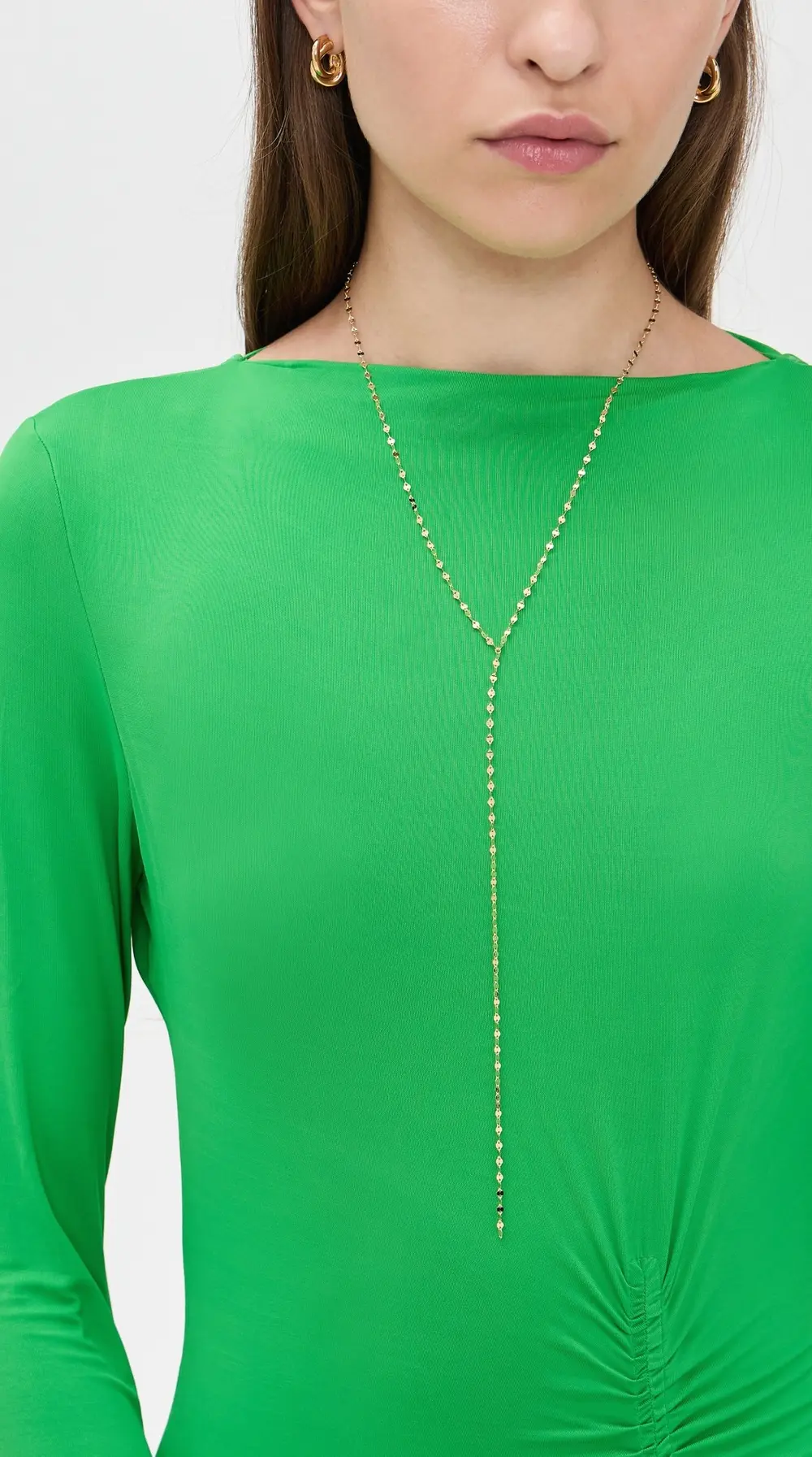 SHASHI Rebecca Lariat Necklace