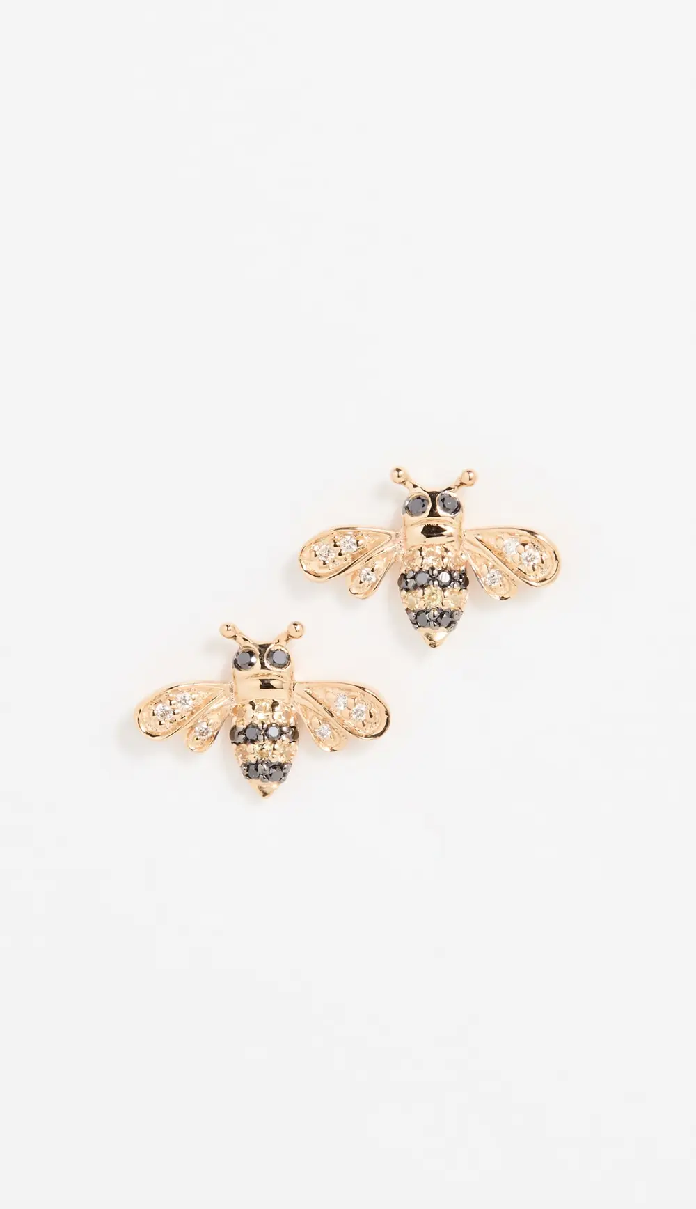 Sydney Evan 14k Gold Bee Studs
