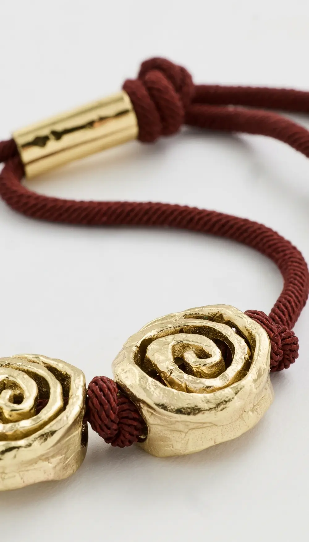 ALÉMAIS Le Jardin Spiral Cord Bracelet