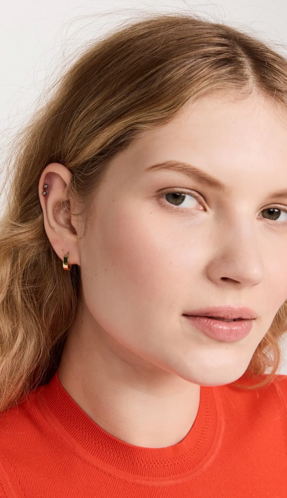 Gorjana Rose Huggie Earrings