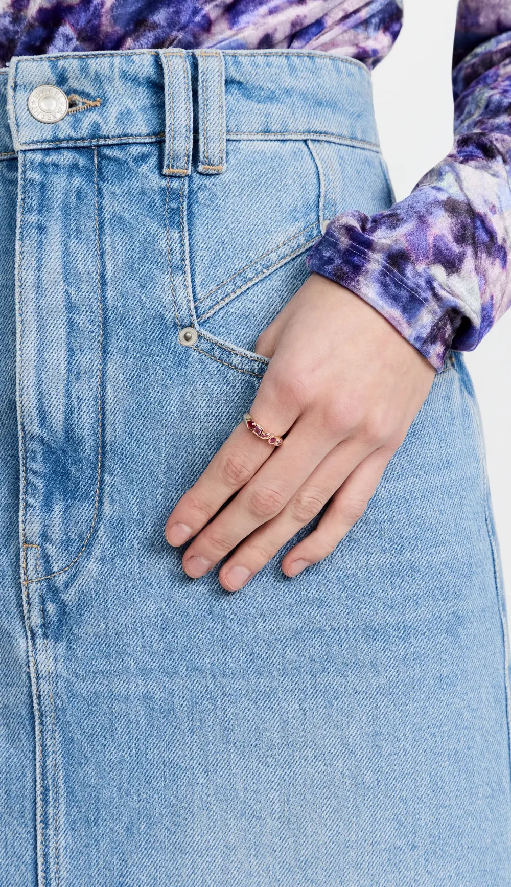 Sorellina 18k Multi Shape Bezel Band