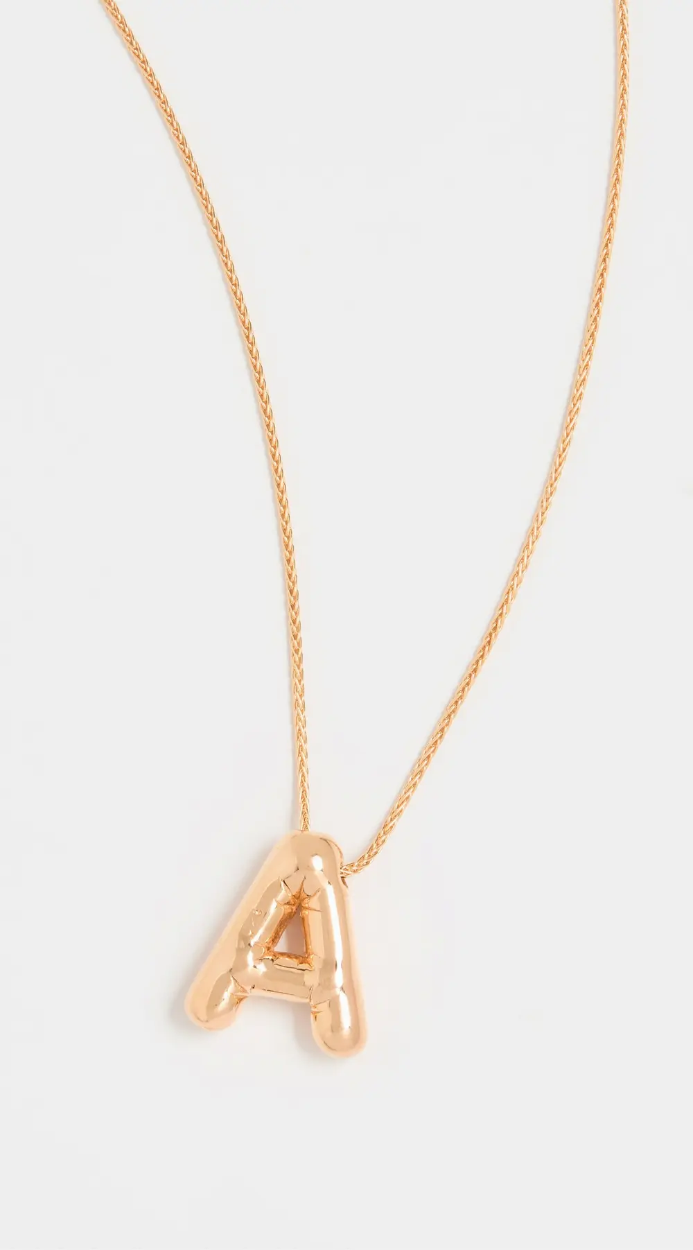 Maison Irem Balloon Initial Letter Necklace