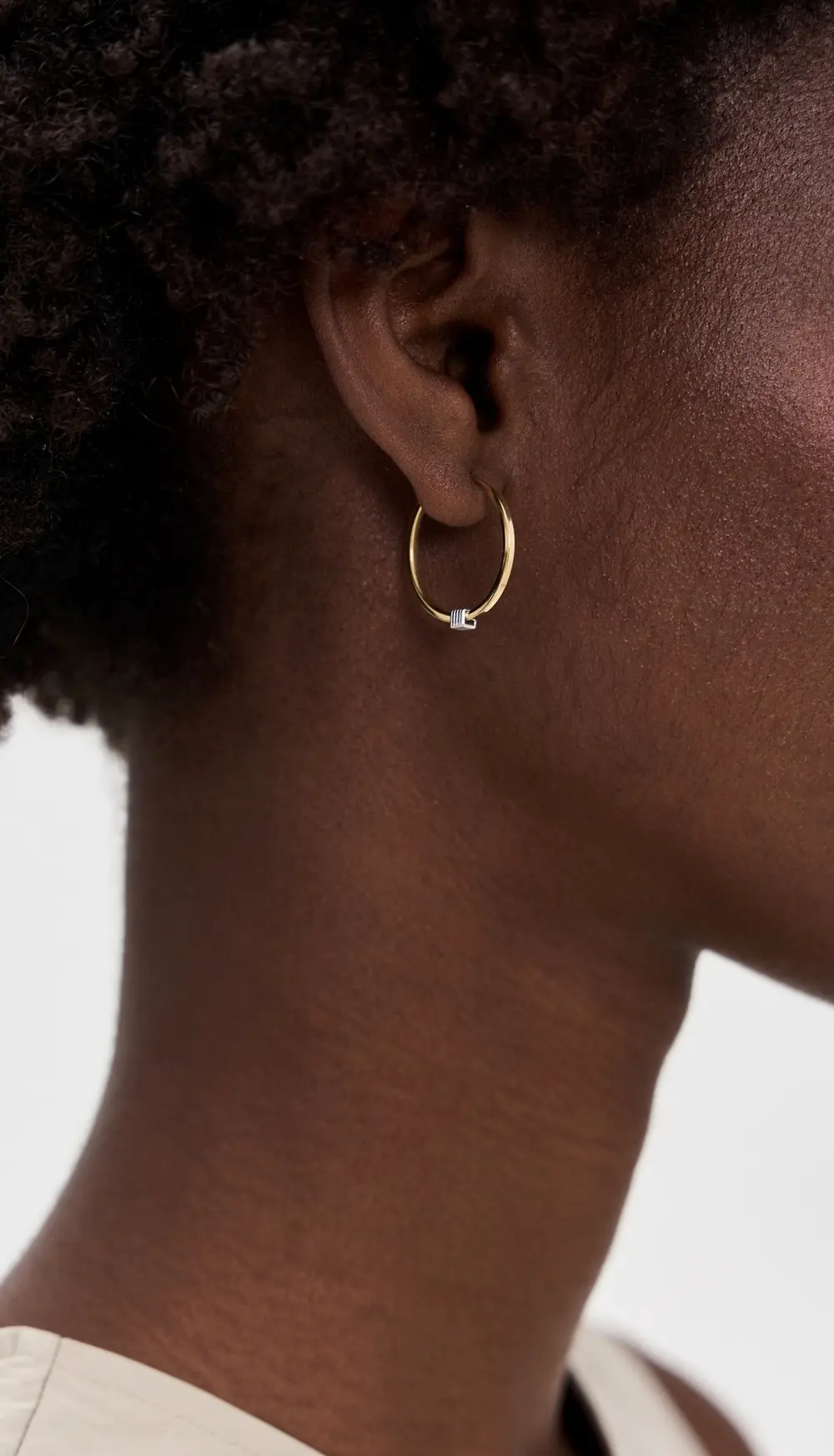 IVI Los Angeles 18k Gold Joia Slim Hoops