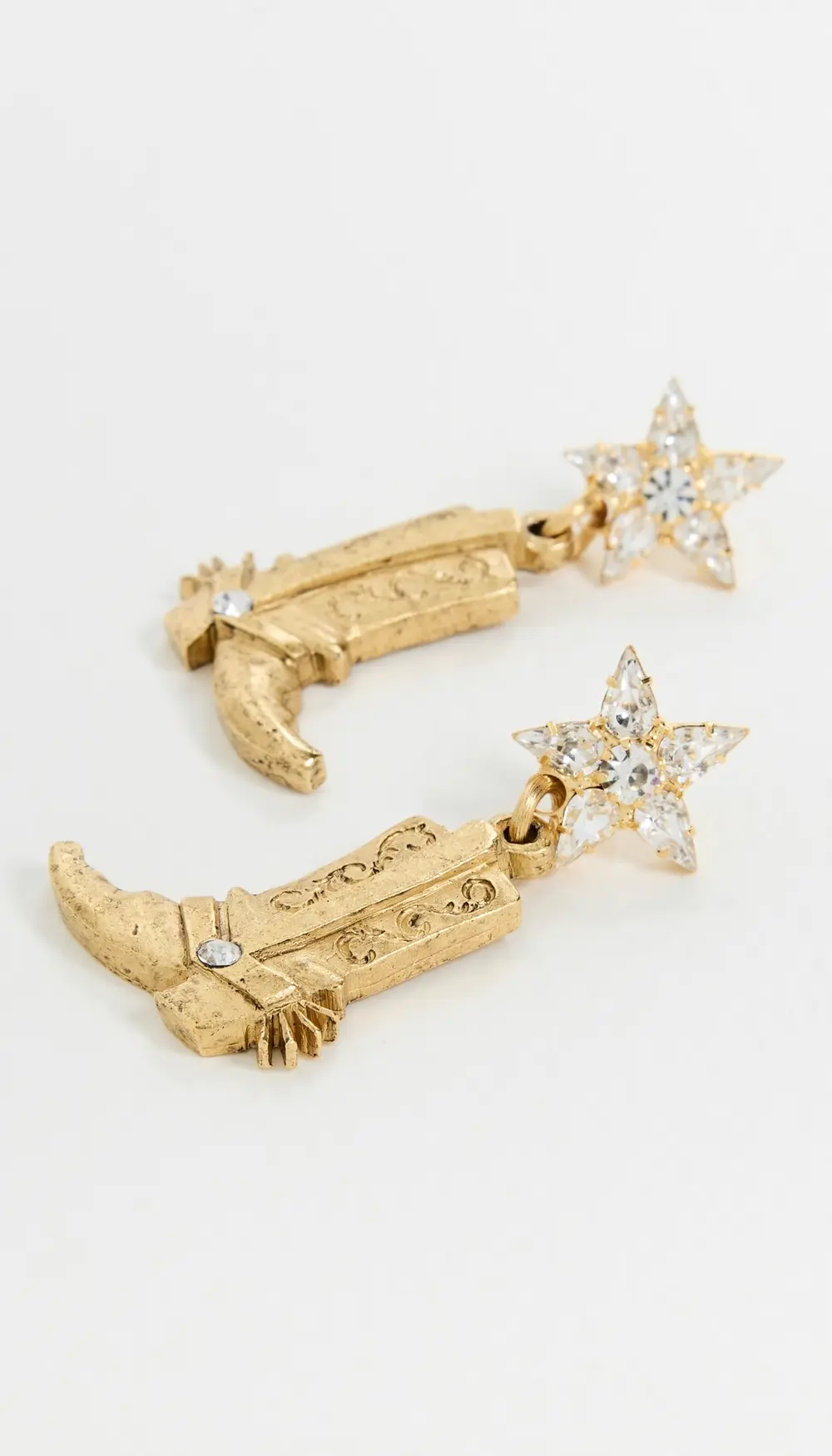 Elizabeth Cole These Boots Were Made for Walking Earrings