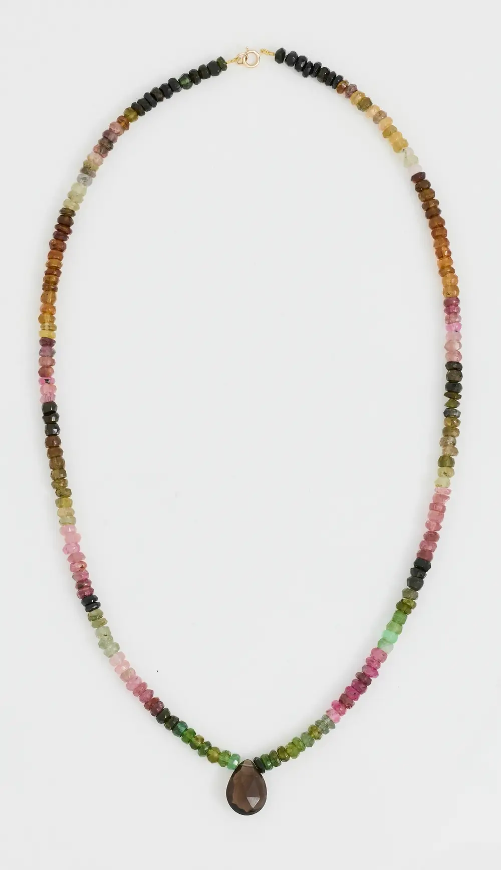 JIA JIA 14k Tourmaline Quartz Teardrop Necklace